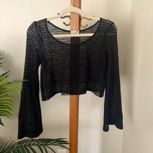 Black top, size medium, LA Hearts brand